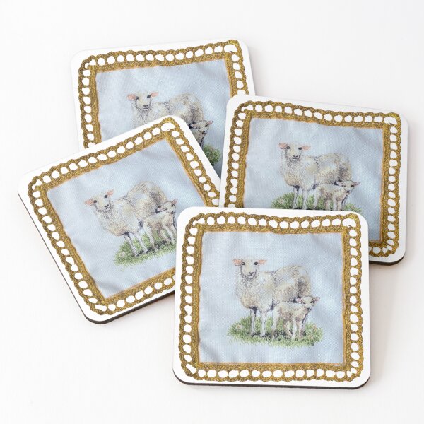 Item preview, Lambs designed and sold by a-rabbits-heart.