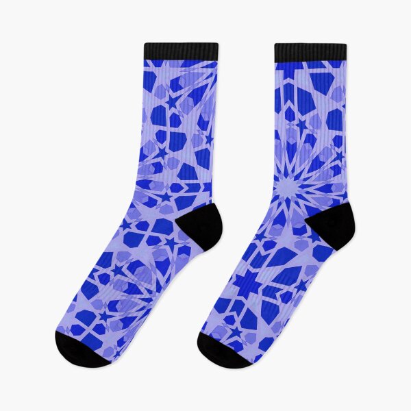 Item preview, Elegant Islamic Mosaic in Blue Tones designed and sold by Tarjiart.
