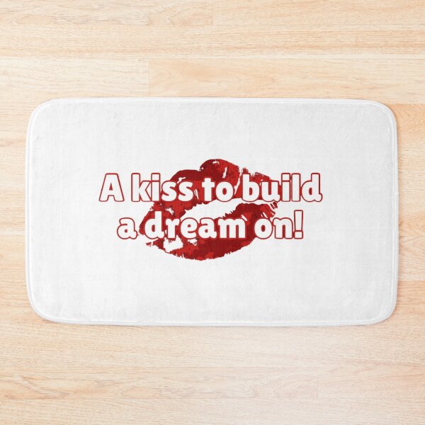 Item preview, A kiss to build a dream on! designed and sold by Kid Wits Ink  "Wise enough to leave a lasting impression!".