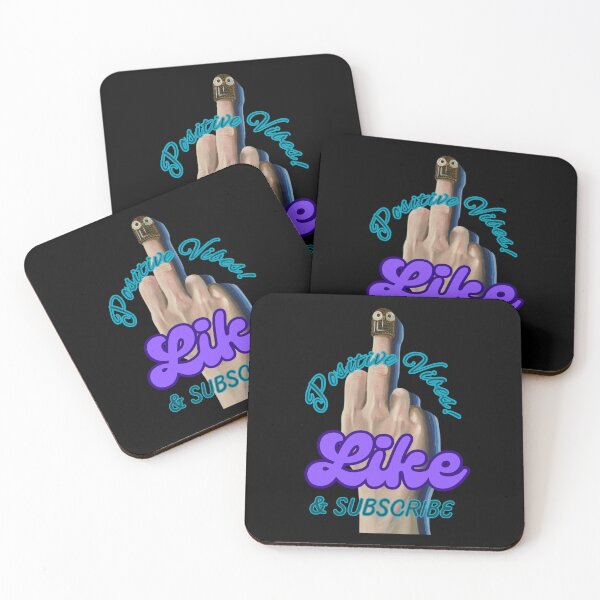 Item preview, Like and Subscribe (The Finger) designed and sold by ThePaintStation.