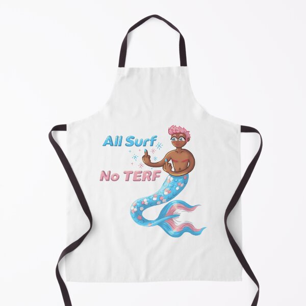 Item preview, Trans Merman - All Surf, No TERF designed and sold by Kelza Pilkington.