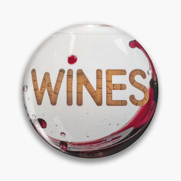 Item preview, Close Up of Wine Glass with Red Wine Splash and Bold Text designed and sold by Creative88Art.