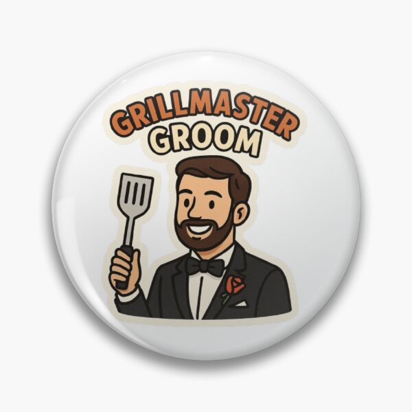 Item preview, grillmaster groom designed and sold by ArtQueen777.