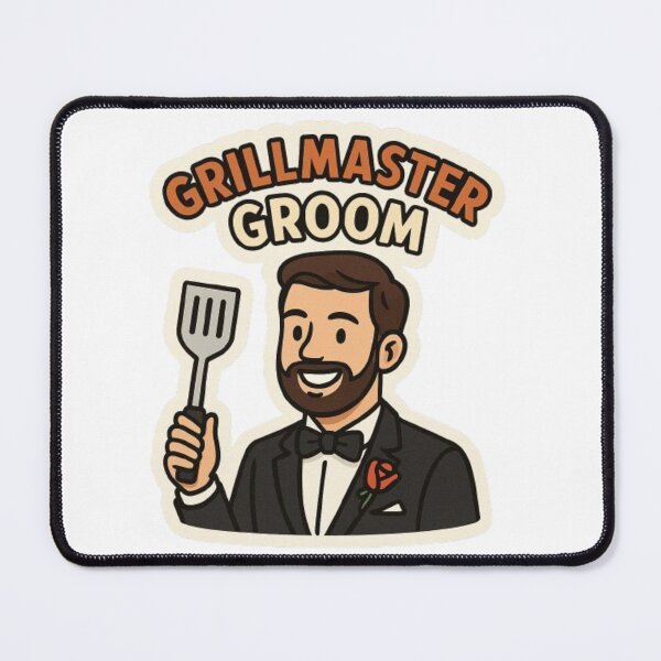 Item preview, grillmaster groom designed and sold by ArtQueen777.
