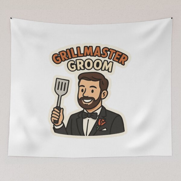Item preview, grillmaster groom designed and sold by ArtQueen777.