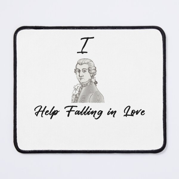 Item preview, I Kant Help Falling in Love – Philosopher Kant Quote Design designed and sold by solo-shopp.