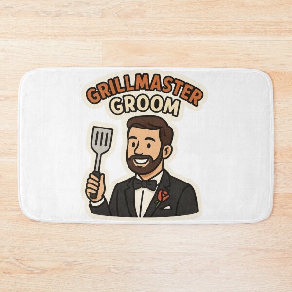 Item preview, grillmaster groom designed and sold by ArtQueen777.