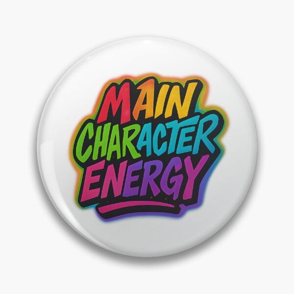 Item preview, Main Character Energy – Rainbow Pride designed and sold by Haus Of Sin.