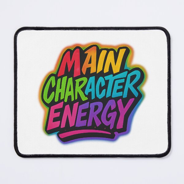 Item preview, Main Character Energy – Rainbow Pride designed and sold by Haus Of Sin.