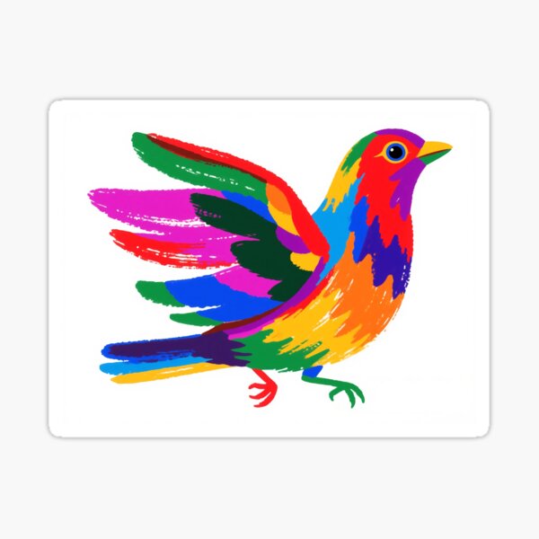 Item preview, Fauvism Bird designed and sold by buttercate.