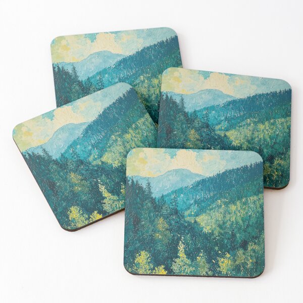 Item preview, mountain painting designed and sold by artsake4.