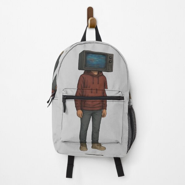 Item preview, Retro TV Head Surreal Art – Vintage Television Face Hoodie Guy Illustration designed and sold by Shoot-The-Moon.