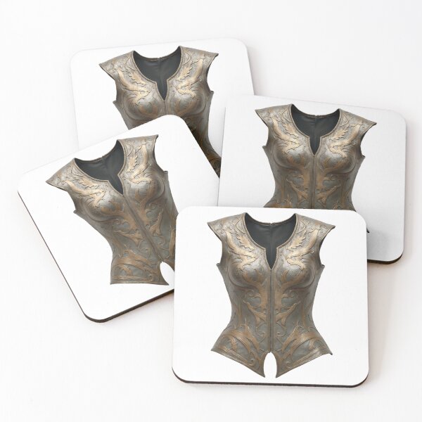 Item preview, Metallic Corset with Gold Filigree Patterns on Dark Background designed and sold by Creative88Art.