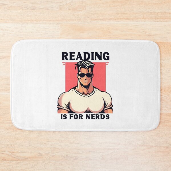 Item preview, Reading is for nerds book joke chad bodybuilding designed and sold by Captain-Jackson.