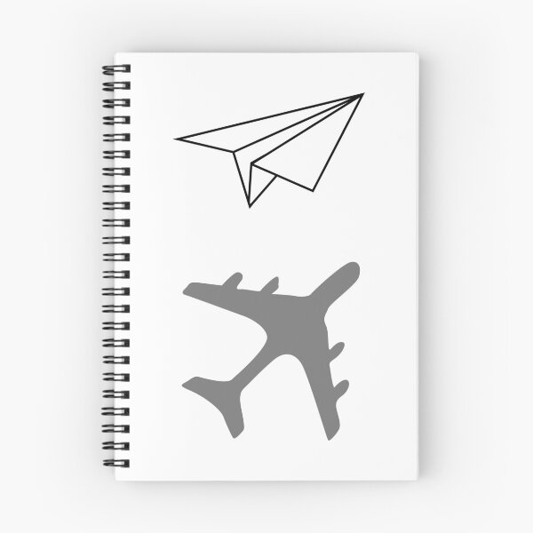 Item preview, Paper plane shadow designed and sold by TrulyRuby.