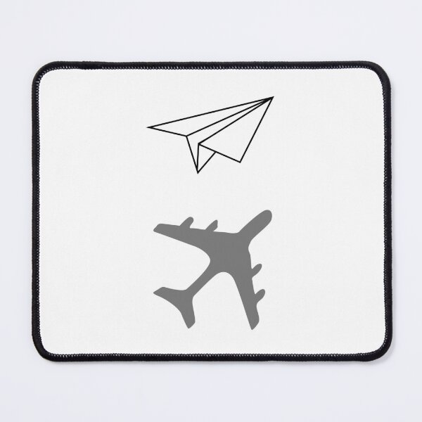 Item preview, Paper plane shadow designed and sold by TrulyRuby.