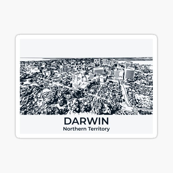 Item preview, Darwin – Northern Territory designed and sold by Lakeric.