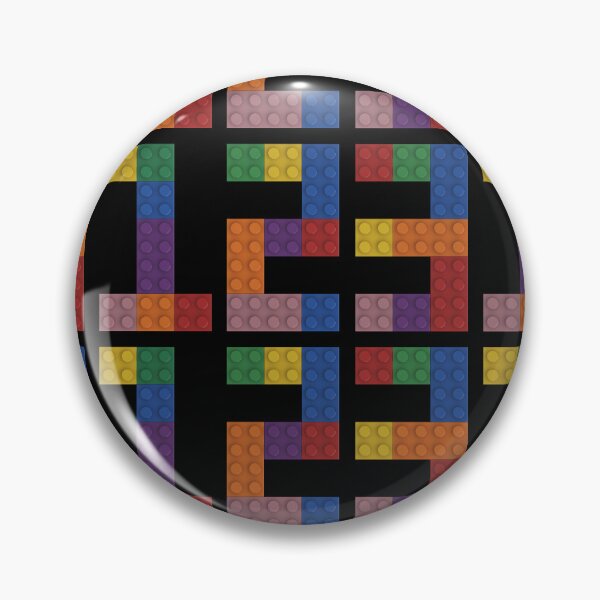 Item preview, 123 numbering made of bricks designed and sold by Brickification.