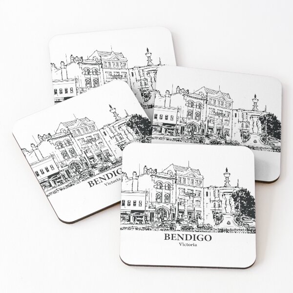 Item preview, Bendigo - Victoria designed and sold by Lakeric Cityscapes.