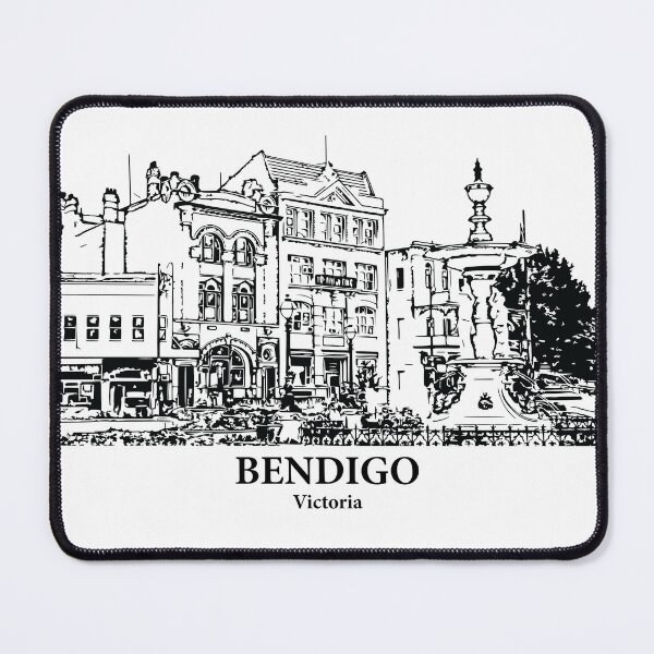 Item preview, Bendigo - Victoria designed and sold by Lakeric Cityscapes.
