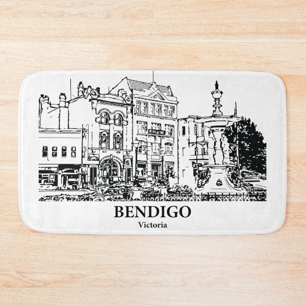 Item preview, Bendigo - Victoria designed and sold by Lakeric Cityscapes.