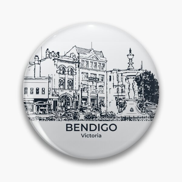Item preview, Bendigo - Victoria designed and sold by Lakeric Cityscapes.