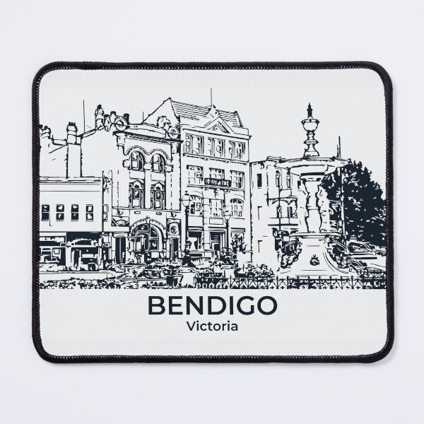 Item preview, Bendigo - Victoria designed and sold by Lakeric Cityscapes.