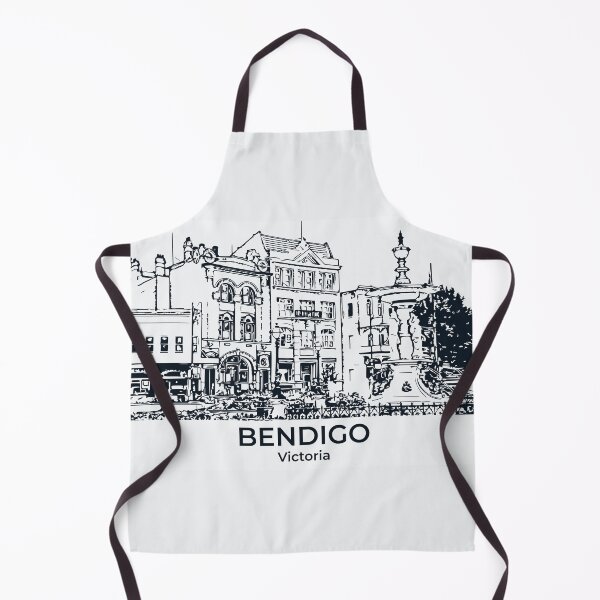 Item preview, Bendigo - Victoria designed and sold by Lakeric Cityscapes.