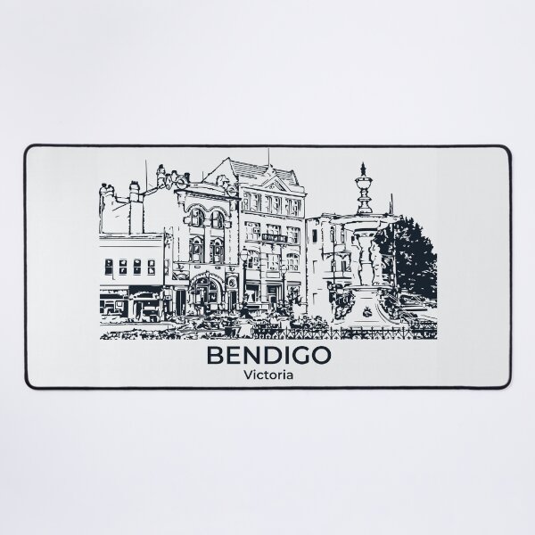 Item preview, Bendigo - Victoria designed and sold by Lakeric Cityscapes.