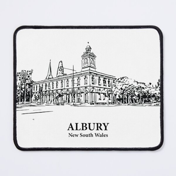 Item preview, Albury - New South Wales designed and sold by Lakeric Cityscapes.