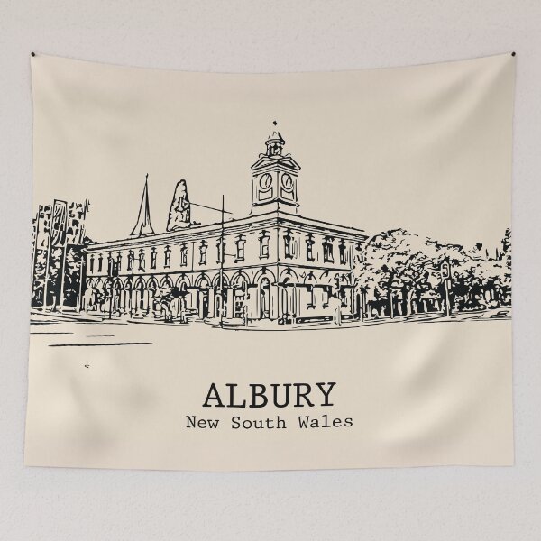 Item preview, Albury - New South Wales designed and sold by Lakeric Cityscapes.