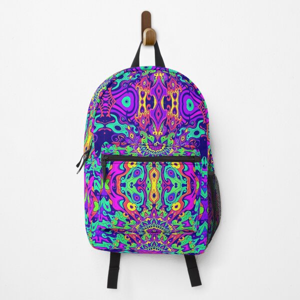 Item preview, Glow Blacklight Psychedelic Retro Art designed and sold by FestDrip.