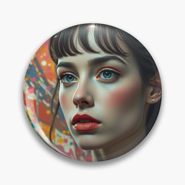 Artikelvorschau, Expressive Colors & Hidden Stories – Ein Portrait voller Emotionen entworfen und verkauft von FotoworldEdel.