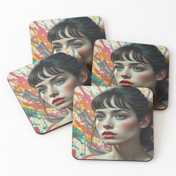Item preview, Expressive Colors & Hidden Stories – A portrait full of emotions designed and sold by FotoworldEdel.