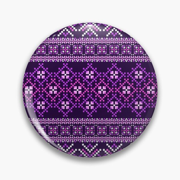 Item preview, Purple Tribal Motifs Ethnic Pattern designed and sold by MNX.