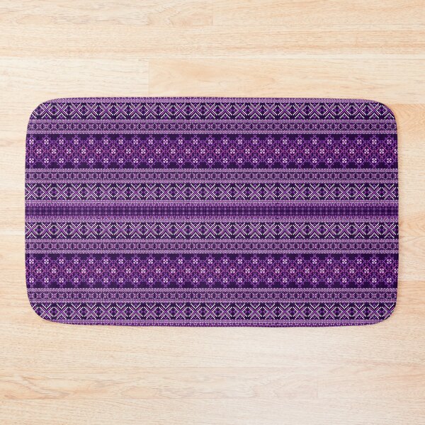 Item preview, Purple Tribal Motifs Ethnic Pattern designed and sold by MNX.