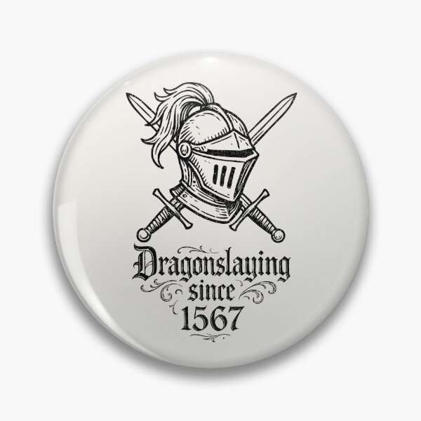 Item preview, Dragonslaying Since 1567 – Knight Helm & Swords designed and sold by SteadyRolling.