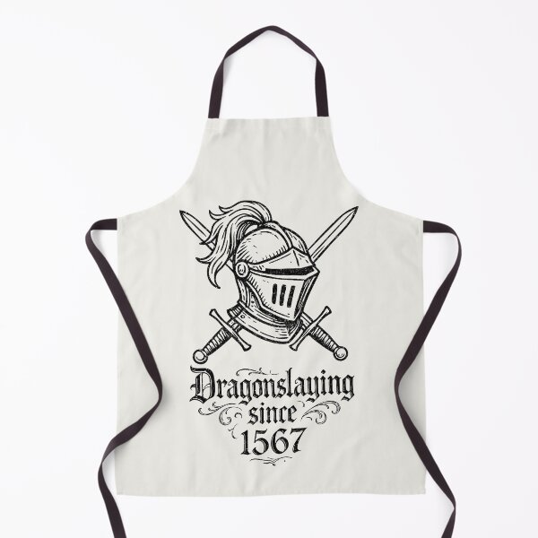 Item preview, Dragonslaying Since 1567 – Knight Helm & Swords designed and sold by SteadyRolling.