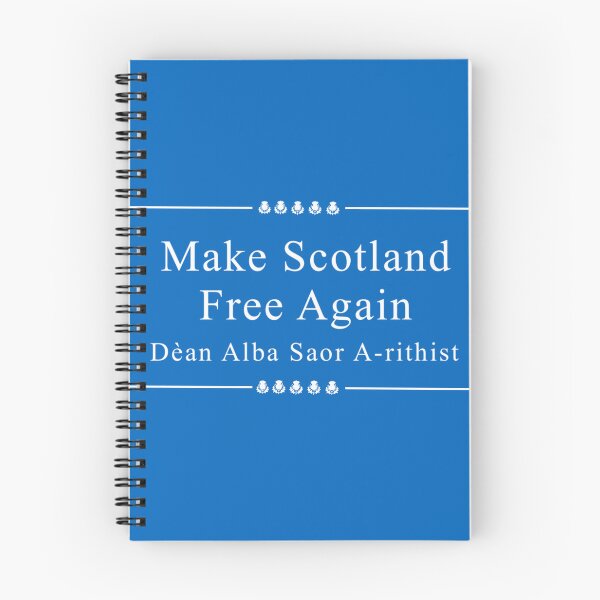 Item preview, Make Scotland Free Again dual-language thistles sign designed and sold by JonathanR1994.