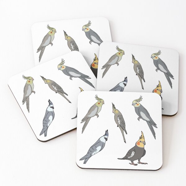 Item preview, Cockatiels  designed and sold by Leapingdoe.