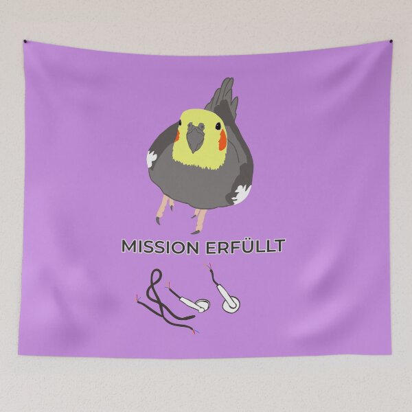 Item preview, Cockatiel Turns Earbuds Wireless – You're Welcome designed and sold by Birbosaurus.