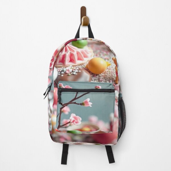 Item preview, Sweet Dreamscape – Candy, Bears & Blossoms combined in a magical artwork by KI artist FotoworldEdel designed and sold by FotoworldEdel.