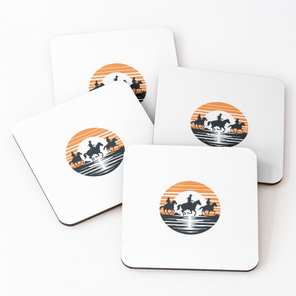 Item preview, Sunset Riders: Equestrian Adventure Tee designed and sold by Route and Render.