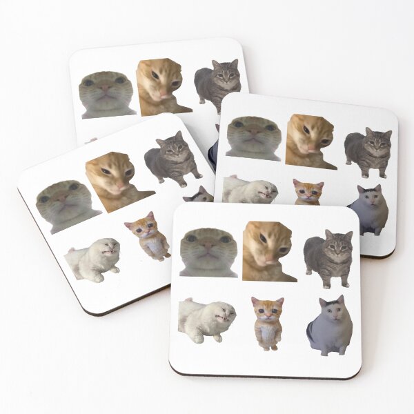 Item preview, Funny Cat Meme Sticker Pack designed and sold by NelayArts.