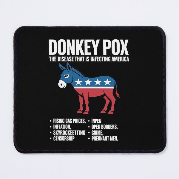 Item preview, Donkey Pox Anti Biden T-shirt Republican Pro Trump 2024 designed and sold by splindoershop.