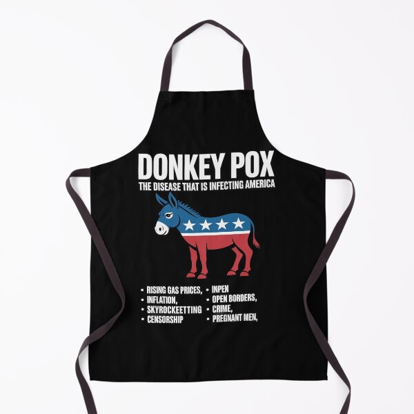Item preview, Donkey Pox Anti Biden T-shirt Republican Pro Trump 2024 designed and sold by splindoershop.