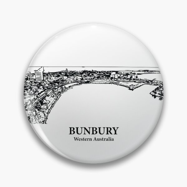 Item preview, Bunbury - Western Australia designed and sold by Lakeric Cityscapes.
