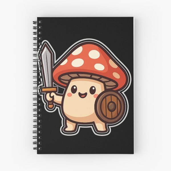 Item preview, Mushroom Warrior – Fungi and Ferocity Collide designed and sold by TrashCultSupply.