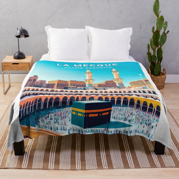 Item preview, Mecca, Arabia, Saudi, Poster Vintage pastel poster designed and sold by NicePlaza.