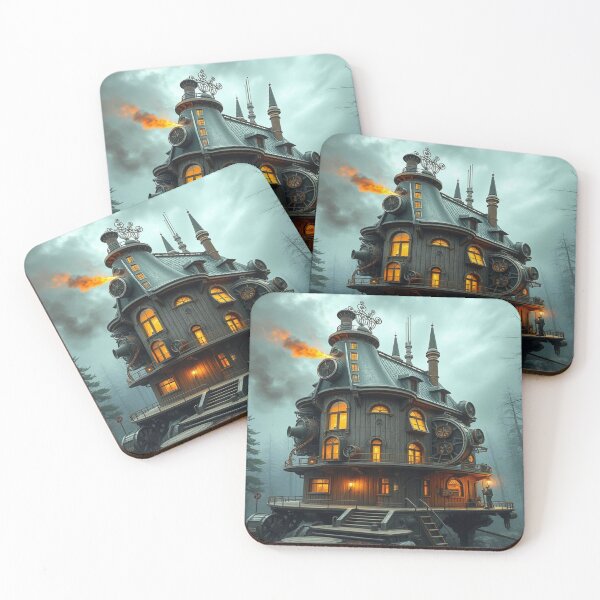 Item preview, Steampunk Fantasy House – A mystical masterpiece by KI artist FotoworldEdel designed and sold by FotoworldEdel.